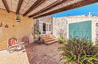 Haus in Ruberts, Mallorca-terrasse